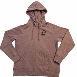 The North Face Sweater Womens Medium Blush Pullover Hoodie Sweatshirt Thermal